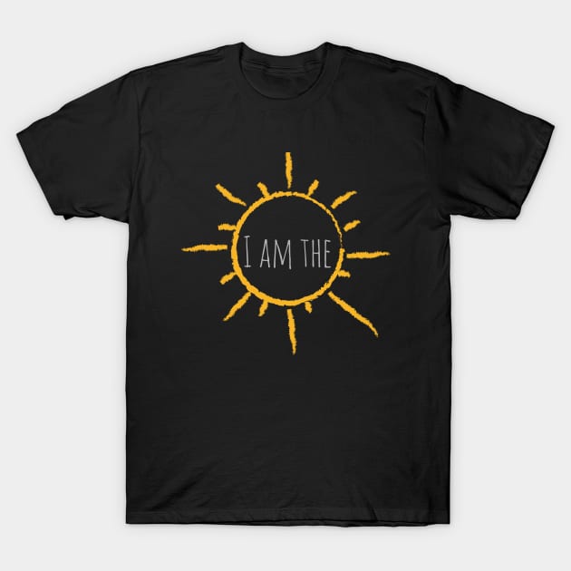 I Am The Sun T-Shirt by NAKLANT